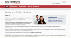 Desktop Screenshot of coalitionservices.com