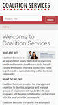 Mobile Screenshot of coalitionservices.com